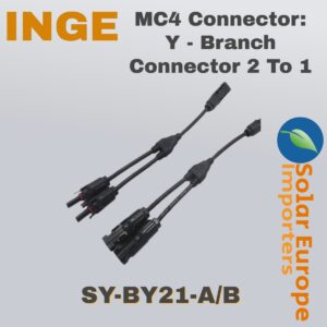 MC4 2 To 1 Y-Branch Connector