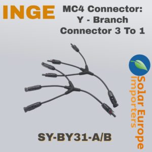 MC4 3 To 1 Y-Branch Connector