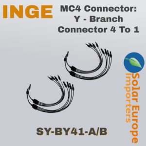 MC4  4 To 1 Y-Branch Connector