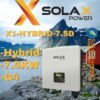 Solax: Inverter 7.5KW X1-Hybrid G4 Single Phase (SOL-X1-Hybrid-G4-7.5-D)