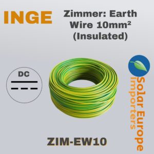 Zimmer: Earth Wire 10mm² (Insulated) (PER METER) (ZIM-EW10)