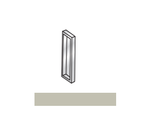 Trunking: Steel End Cap Motorcraft Grey Double (SECD/MG)