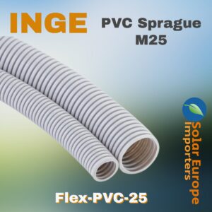 Inge: PVC Sprague M25 (Grey) (Per Meter) (Flex-PVC-25)
