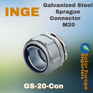 Inge: Galvanized Steel Sprague Connector M20 (GS-20-Con)