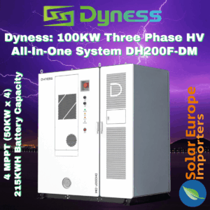 Dyness: 100KW Three Phase HV All-In-One System DH200F-DM (4 x MPPT) (Dyne-DH200F-DM)